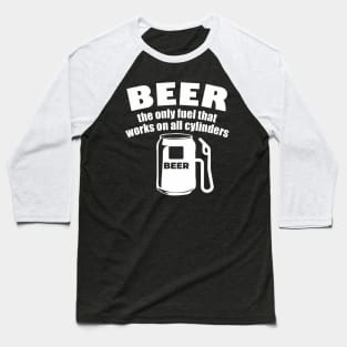 Beer Fuel Baseball T-Shirt